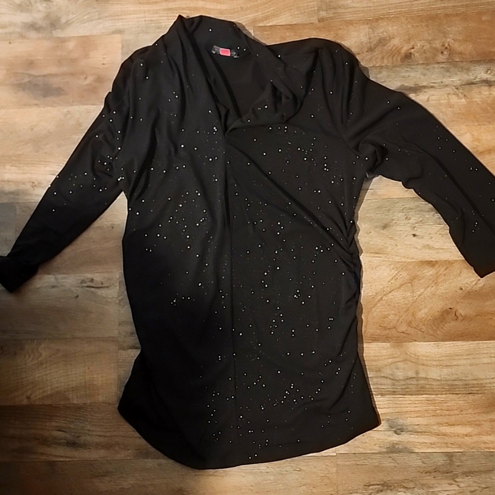 Holiday blouse.